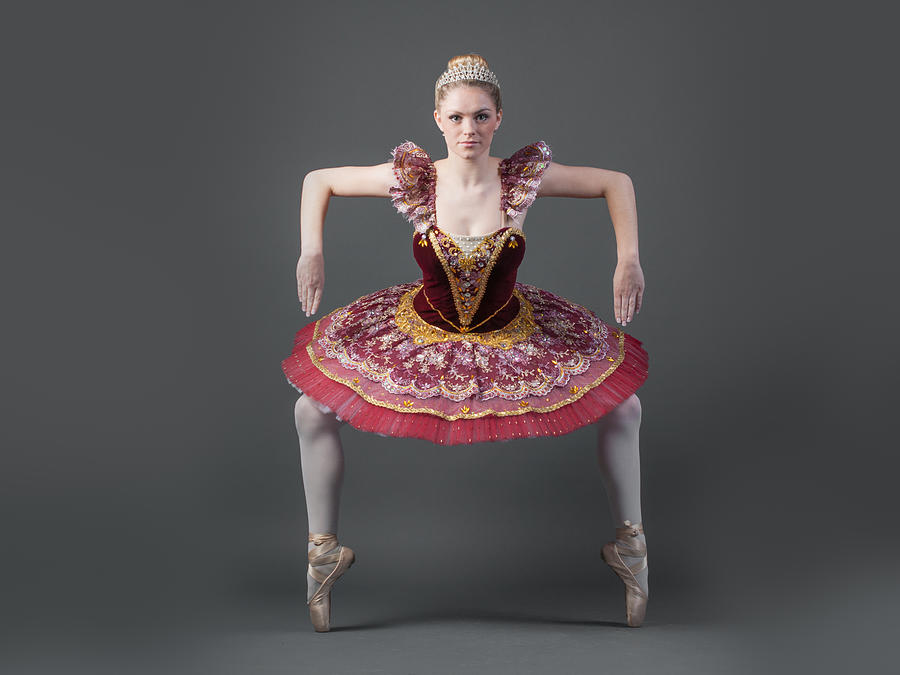 Ballet Photograph - Controlled Strength by Darlene Hewson