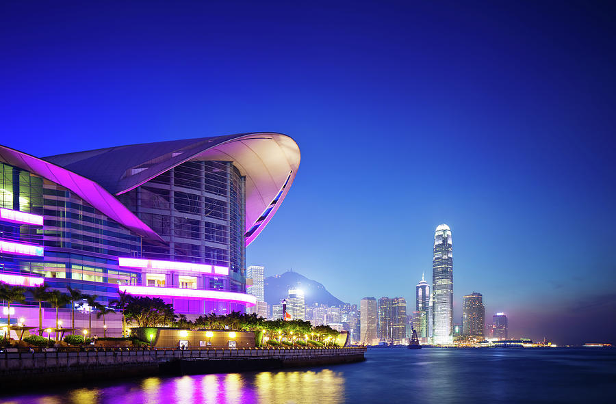 Convention Center, Hong Kong Photograph by Tomml