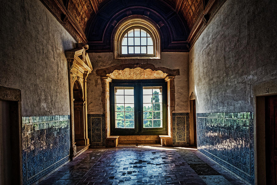 Convento do Cristo Dormitory Corridor - Portugal Photograph by Stuart Litoff