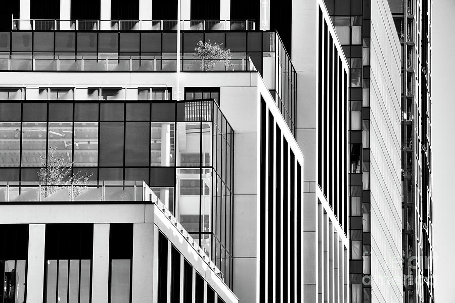 Converging Corners Monochrome Photograph by Tim Gainey