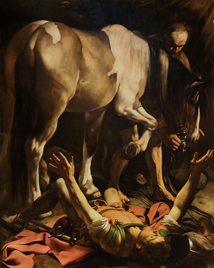 Conversion Of Saint Paul Painting by Caravaggio