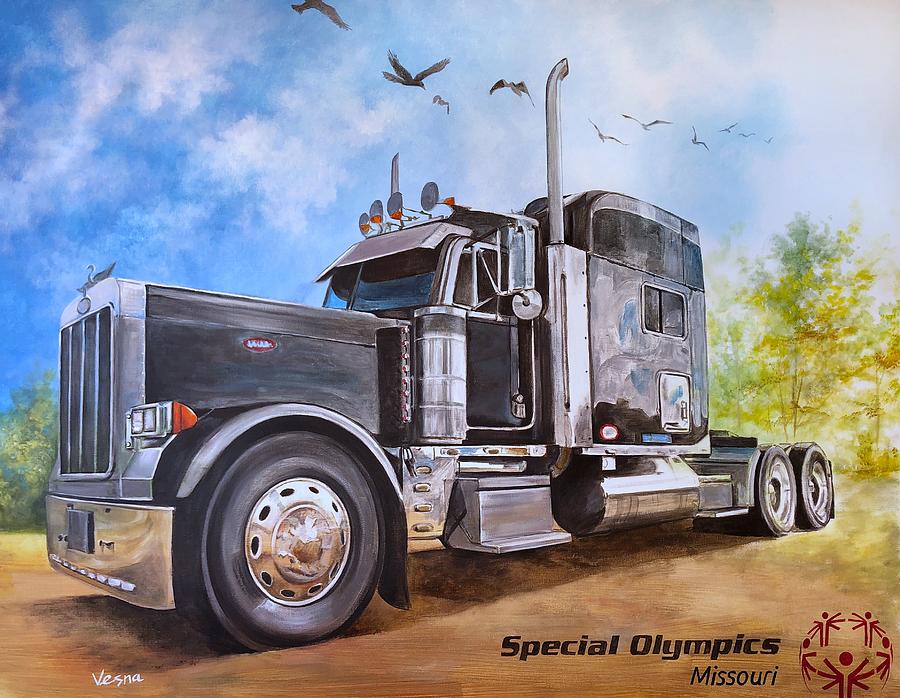 Convoy For a Cause Painting by Vesna Delevska - Fine Art America