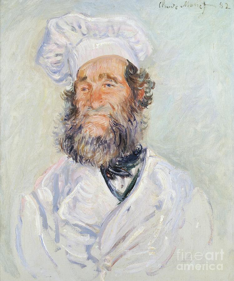 Cook By Claude Monet Painting by Claude Monet