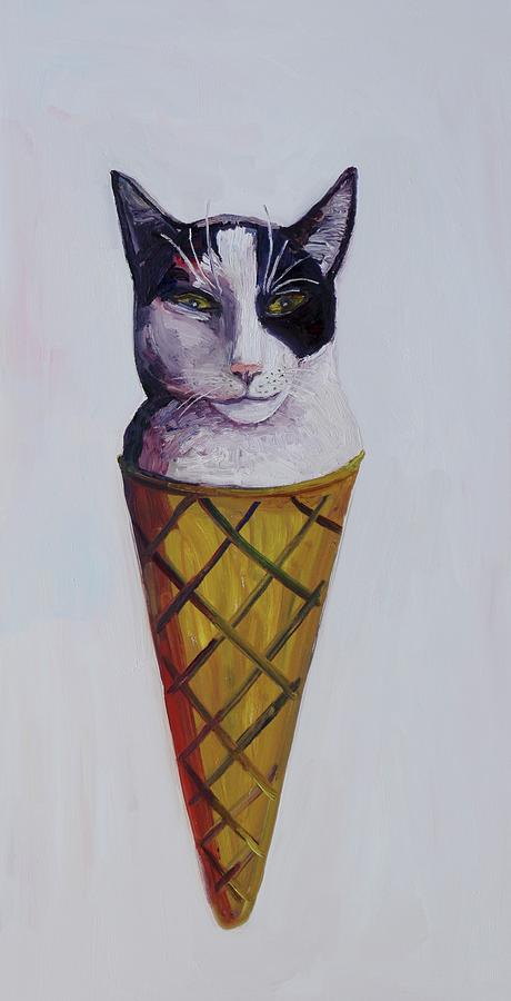 Orasnap: Cat Ice Cream Drawing