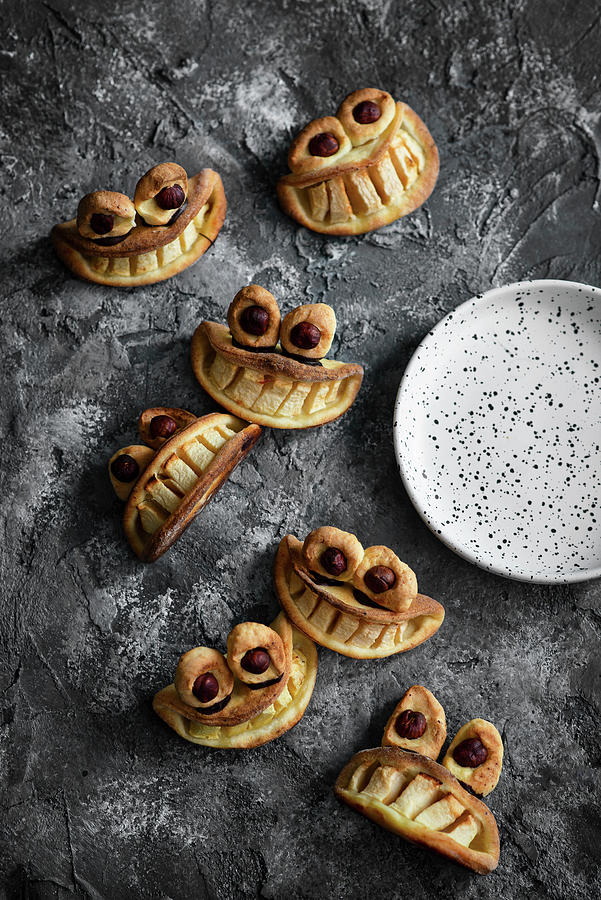Cookies Smiles For Halloween Photograph by Karolina Polkowska