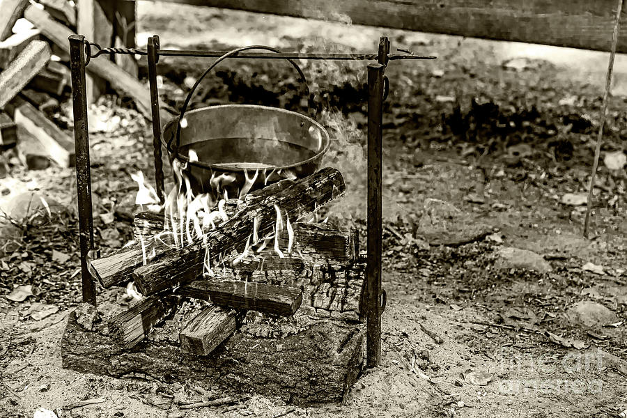 Cooking and Laundry Fire 9504T BWS Photograph by Doug Berry | Fine Art ...