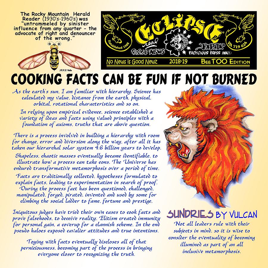 Cooking Facts Mixed Media by Dawn Sperry