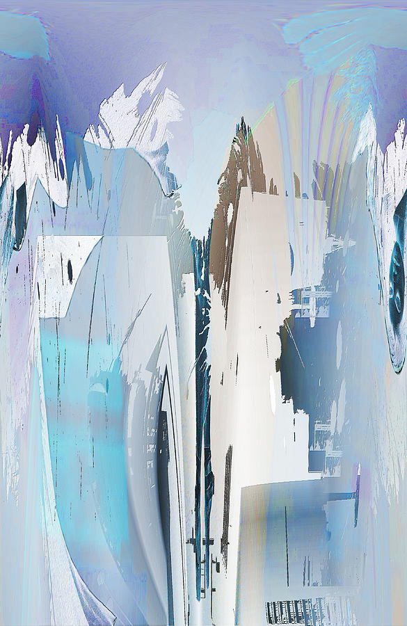 Cool Color Abstract by Robert G Kernodle Cool Color Abstract by Robert G Kernodle