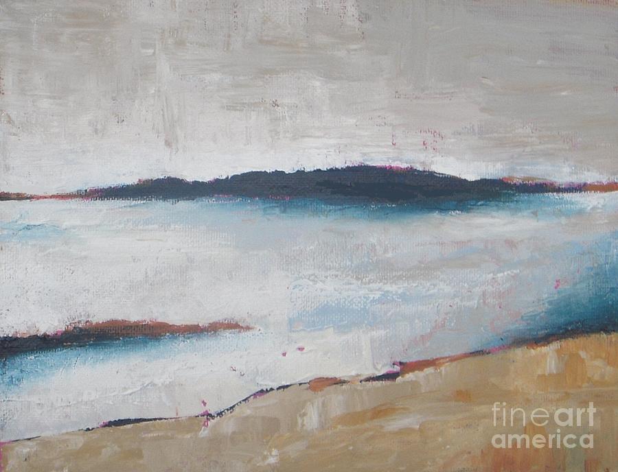 Cool Lake Painting by Vesna Antic
