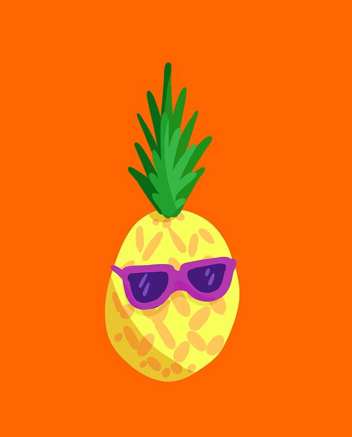 Cool Pineapple by Kelsey Lovelle.