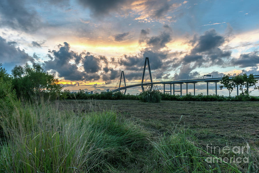 Cooper River Bridge - Charleston South Carolina Photograph