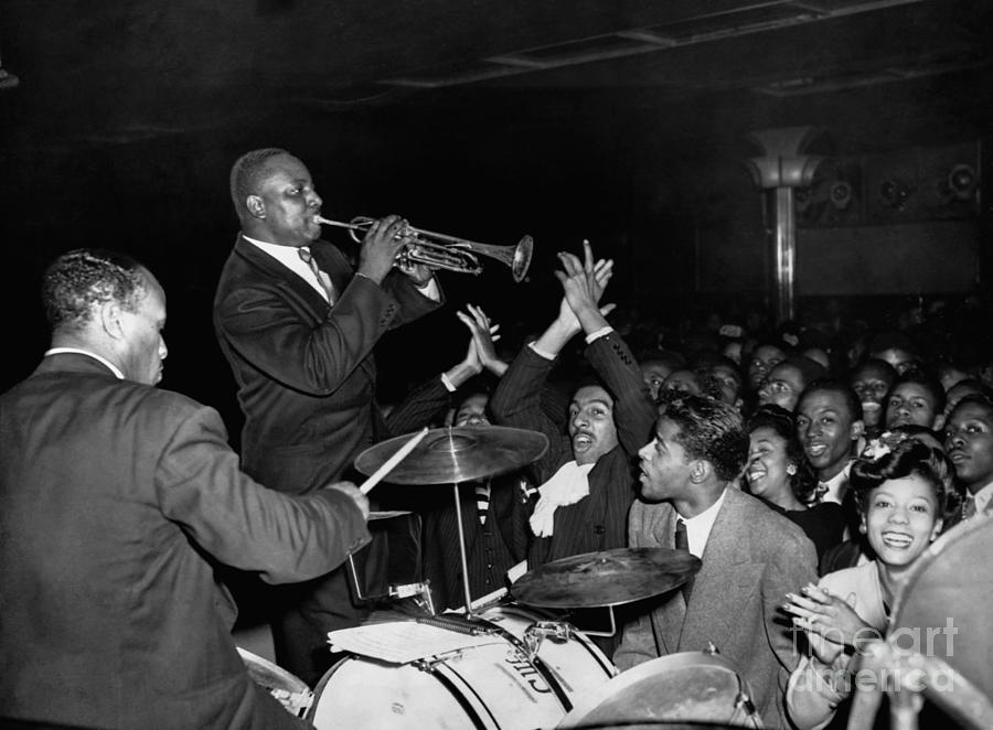 Cootie Williams Playing Trumpet Photograph by Bettmann