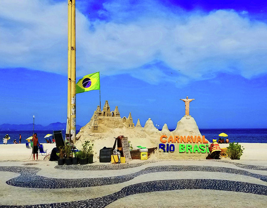 Copacabana Sand Castle by Roger Bester Copacabana Sand Castle by Roger Bester