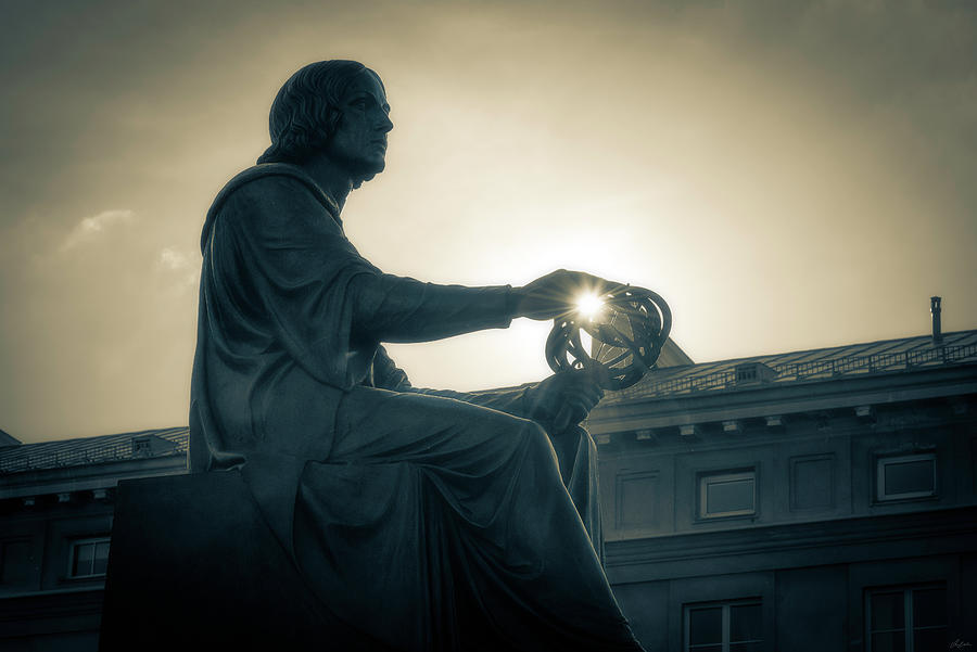 Copernicus Statue, Warsaw Photograph by Owen Weber
