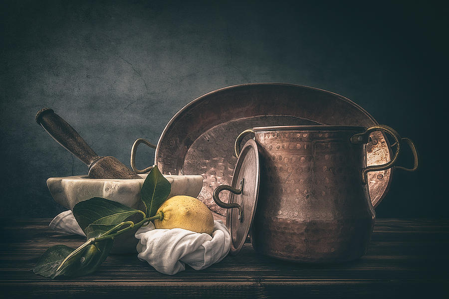 Copper Cookware Photograph by Bart La Gioia - Fine Art America