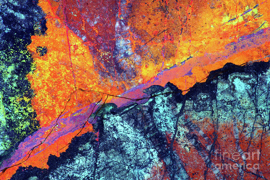 Abstract Photograph - Copper Mineralization by Douglas Taylor