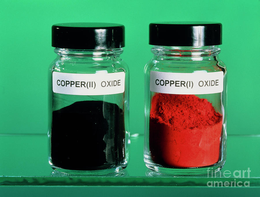 Copper Oxides Photograph by Martyn F. Chillmaid/science Photo Library
