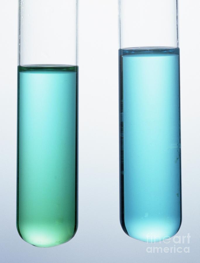 Copper Sulphate Reactions Photograph By Andrew Lambert Photographyscience Photo Library Pixels 5674