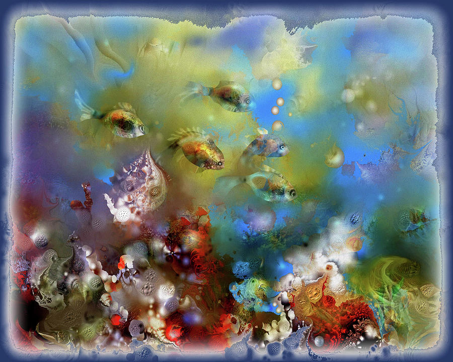 Coral Reef 2 Digital Art by Natalia Rudzina