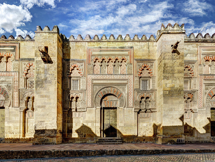 Cordoba Mosque Gate 02 Photograph by Weston Westmoreland