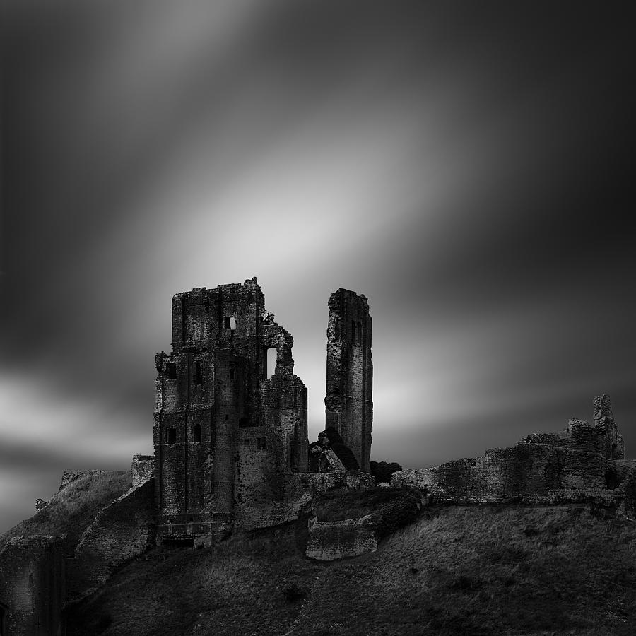 Castle Photograph - Corfe Castle II by George Digalakis