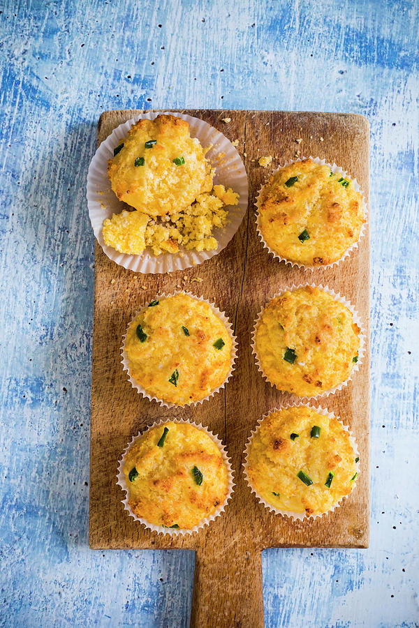 Corn, Cheese And Jalapeno Muffins Photograph by Maricruz Avalos Flores