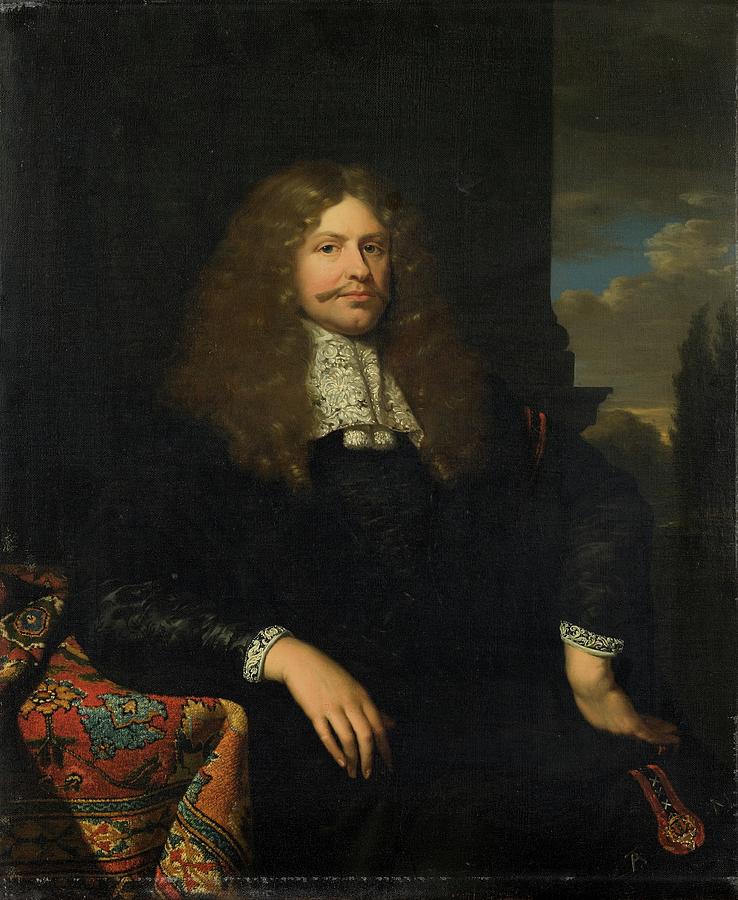 Cornelis Backer Painting by Jan Van Mieris