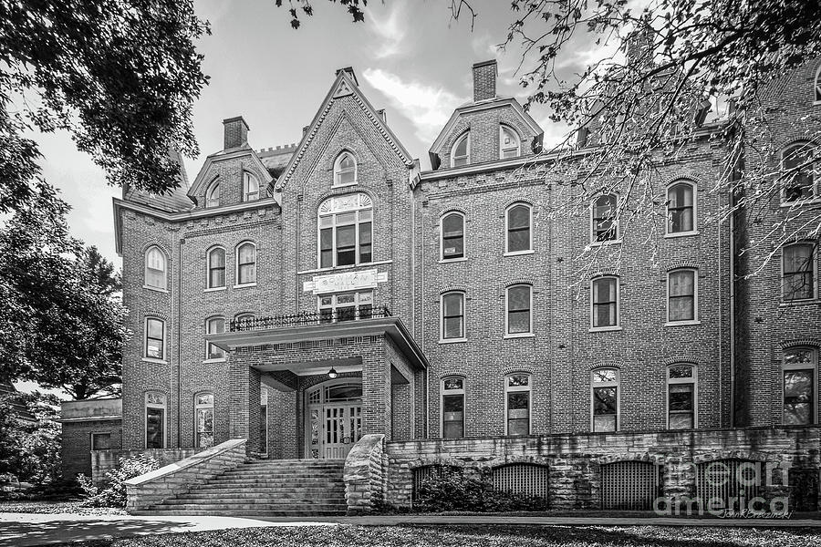 Cornell College Bowman Carter Hall Photograph by University Icons