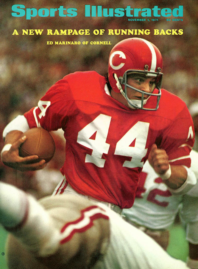 Cornell University Ed Marinaro Sports Illustrated Cover Photograph by Sports Illustrated