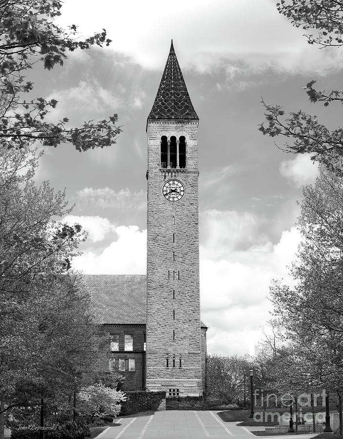 Cornell University Photograph - Cornell University Mc Graw Tower by University Icons