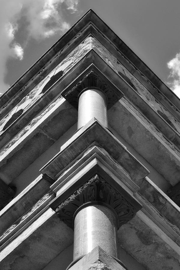 Corner Column Cornice Photograph by Gaby Ethington