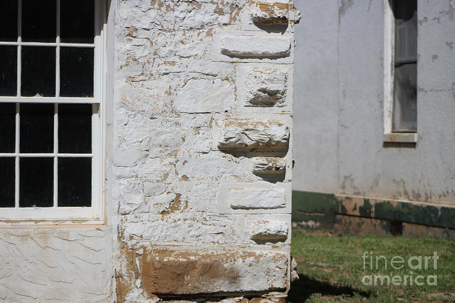 Corner Of Hospital At Fort Stanton New Mexico Photograph