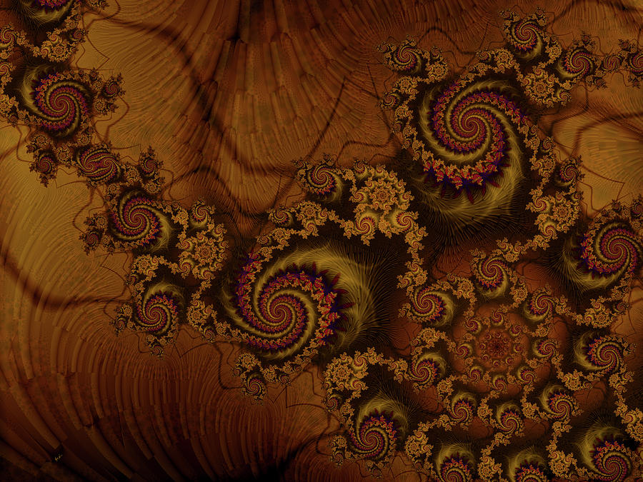 Fractal Digital Art - Corners Of The Mind by Fractalicious