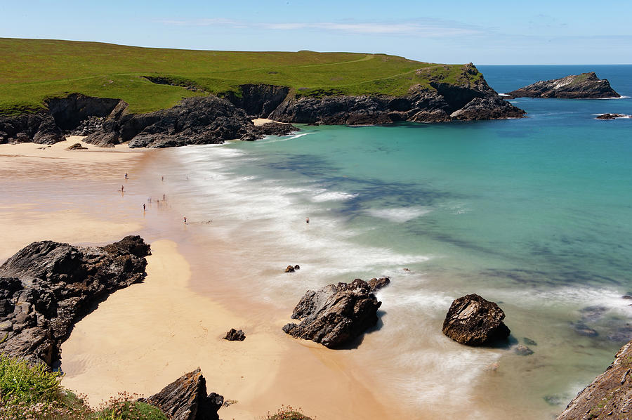 Cornish Cove Photograph by Helen Jackson