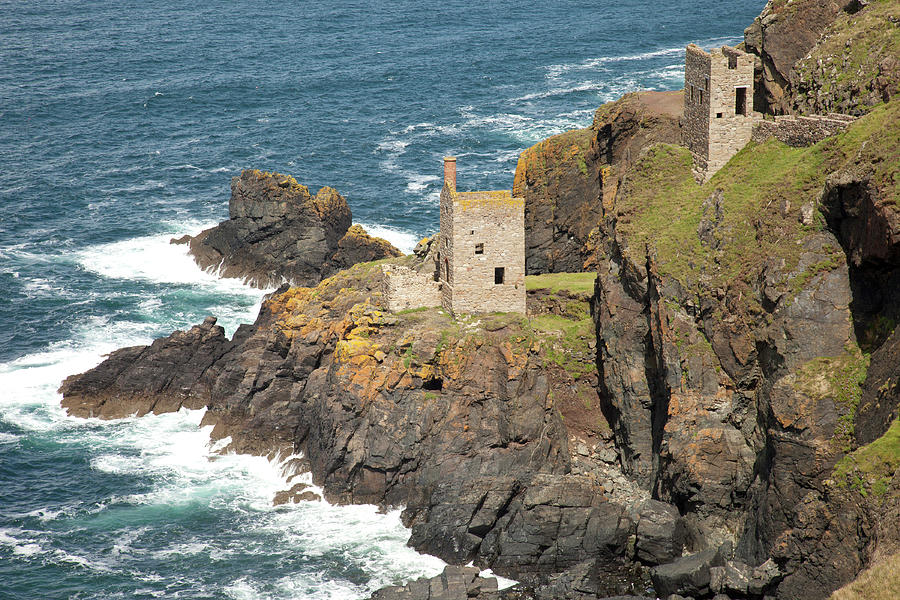 Cornish Engine Houses by Paulaconnelly