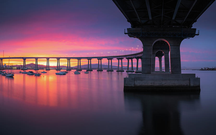 Coronado Bridge 3 Photograph by Moises Levy | Fine Art America