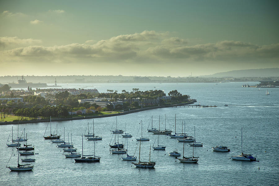 Coronado Island, San Diego Photograph by Hal Bergman Photography