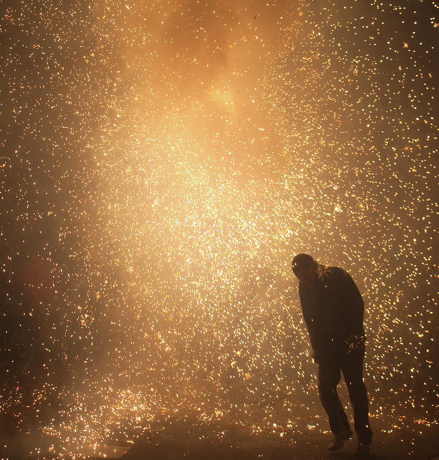 Correfoc, Dont Be Afraid Photograph by By Guillem Costas