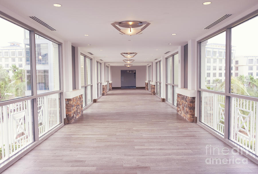 Abstract Photograph - Corridor by Len Tauro Abstract Photograph - Corridor by Len Tauro