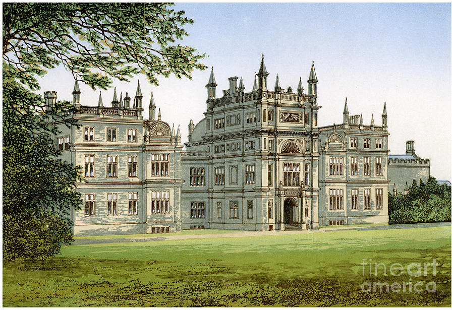 Corsham Court, Wiltshire, Home Of Lord Drawing by Print Collector