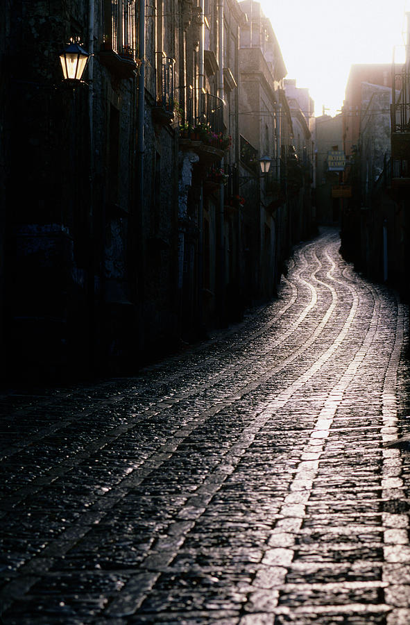 Corso Vittorio Emanuele, Sicily, Italy Photograph by John Elk Iii