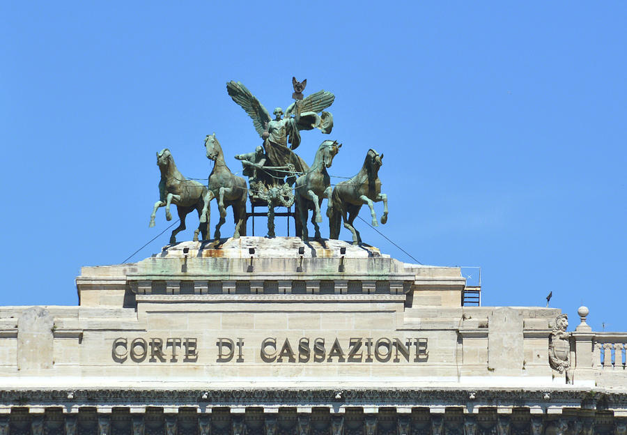 Architecture Photograph - Corte Di Cassazione by JAMART Photography