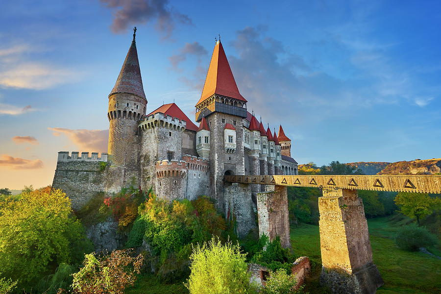 Corvin Castle, Transylvania, Romania Digital Art by Jan Wlodarczyk - Pixels