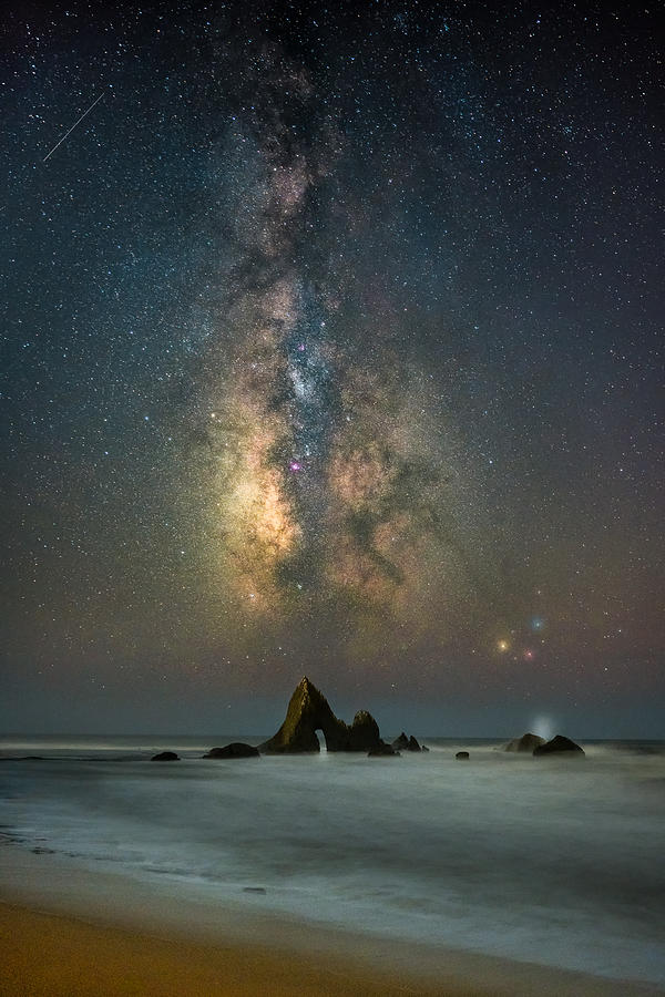 Cosmic Beacon Photograph by Sophia Li