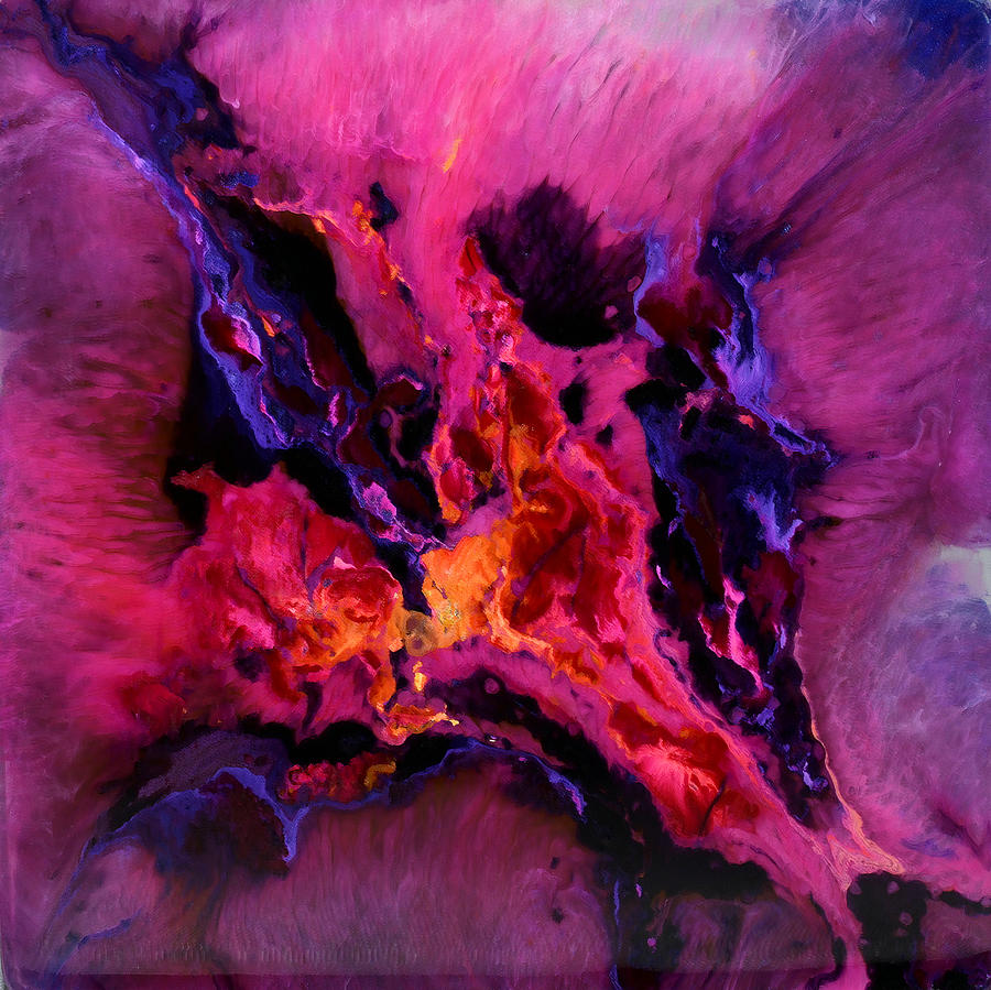 Cosmic Explosion Dance 1 Painting by Shelly Tschupp
