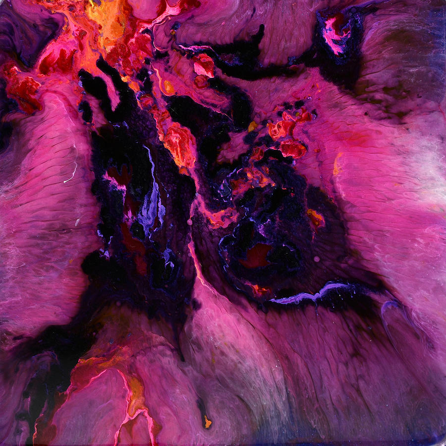 Cosmic Explosion Dance 3 Painting by Shelly Tschupp