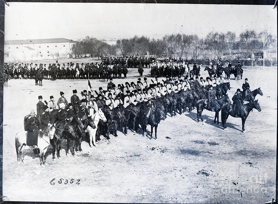 Cossacks On Horseback Photograph by Bettmann