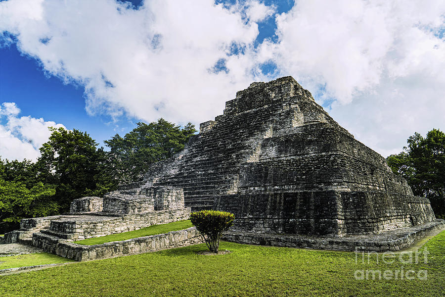Costa Maya Chacchoben Mayan Ruins Photograph by Bill Frische