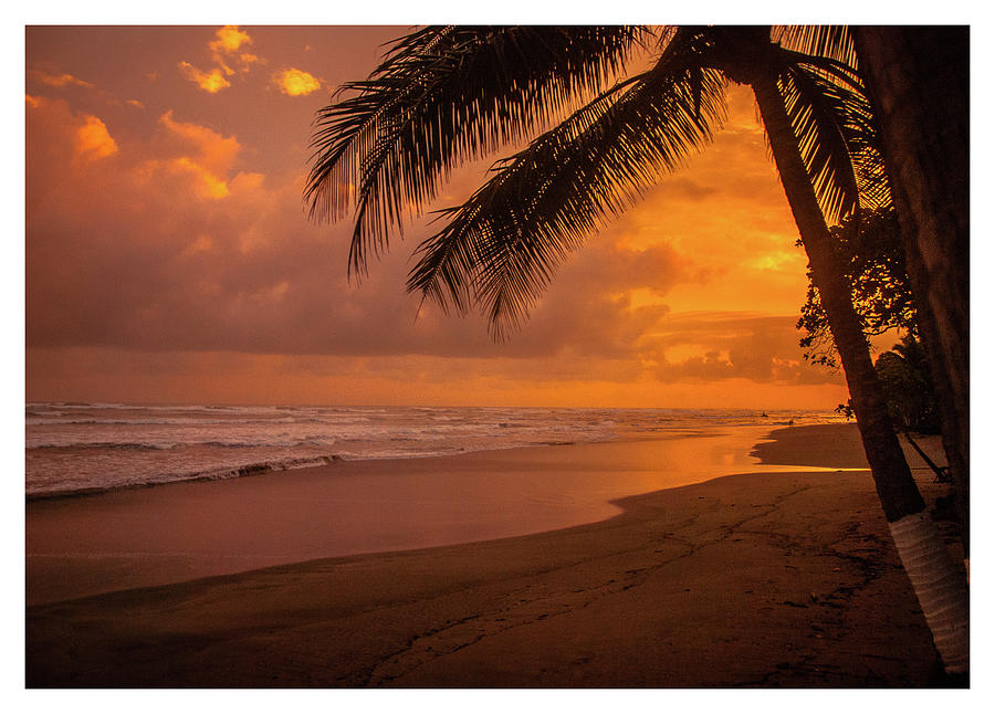 Costa Rica Beach Sunset Photograph by Tito Slack