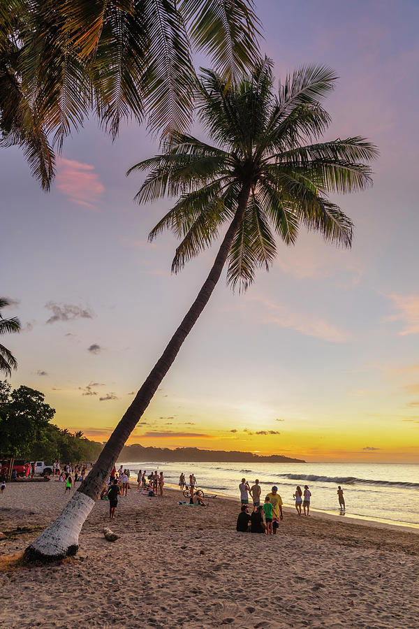 Costa Rica, Guanacaste, Tamarindo, Pacific Ocean, Playa Tamarindo, Peninsula De Nicoya Digital Art by Markus Lange